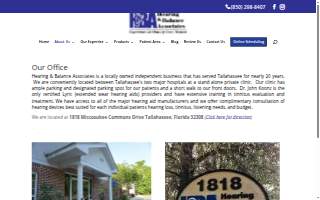 Hearing & Balance Associates, LLC website