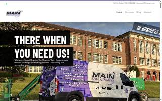 Main Cleaning Solutions website