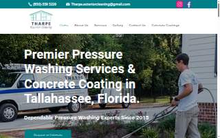 Tharpe Exterior Cleaning LLC website
