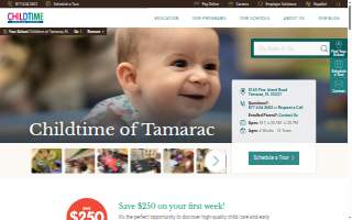 Childtime of Tamarac website