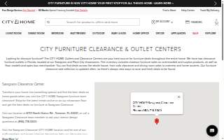 CITY Furniture of Tamarac website