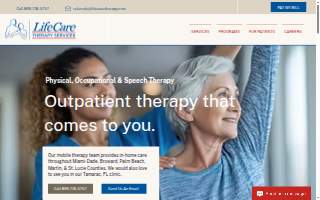 LifeCare Therapy website