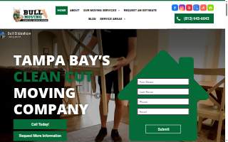 Bull Moving website