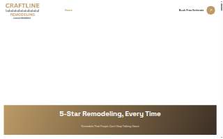 CraftLine Remodeling website