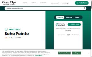 Great Clips of Tampa website