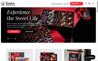 Hampton Chocolate Factory website