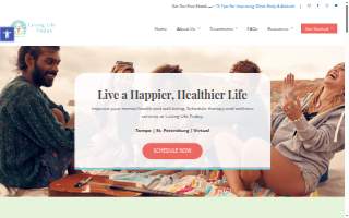 Loving Life Today: Therapy & Counseling website