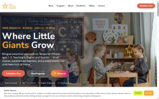 My Little Giants Day School website