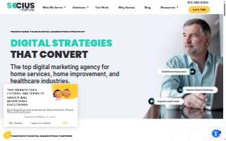 Socius Marketing website