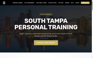 Tampa Strength website