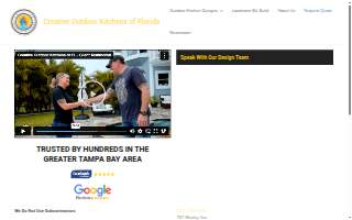 Creative Outdoor Kitchens of Florida website
