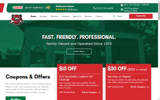Curtis Transmission / Joe's Auto Service website