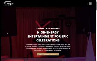 Events Done Right Tampa Bay website