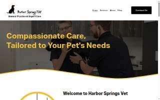 Harbor Springs Vet of Tarpon Springs website
