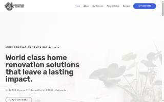 Home Renovation Tampa Bay LLC website