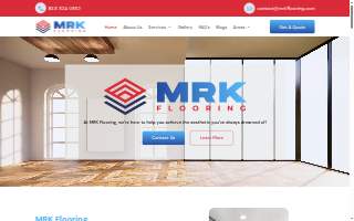 MRK Flooring of Tarpon Springs website