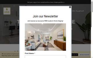 Olive Leaf Staging website