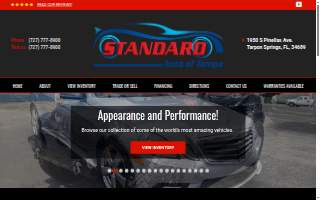Standard Auto Of Tampa website