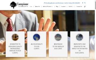 Campione & Hackney, P.A. website