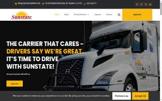 Sunstate Carriers Inc of Tavares website