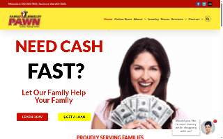 Tavares Family Jewelry & Pawn website