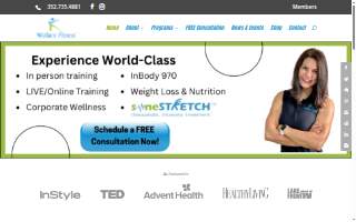 Wallace Fitness™️ World Class Personal Trainers of Tavares website