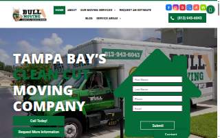 Bull Moving website