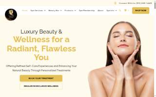 Flawless Beauty Spa By Samar website
