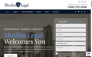 Muslim Legal website
