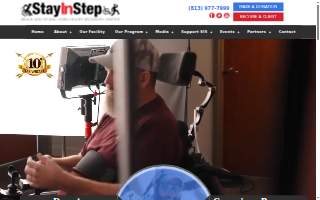 Stay In Step website