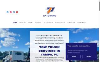 TP Towing of Temple Terrace website