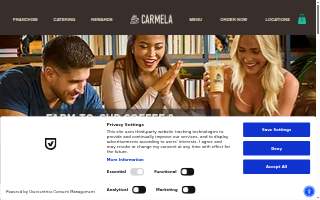 Carmela Coffee - Westlake website