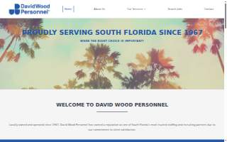 David Wood Personnel website