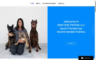 Ideal Dog Training LLC website