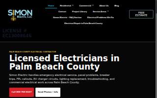 Simon Electric, LLC website