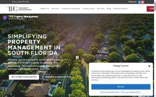 TPG Property Management of The Acreage website