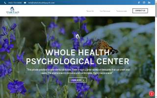 Whole Health Psychological Center of The Acreage website