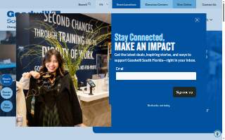 Goodwill - Retail Store and Donation Center website