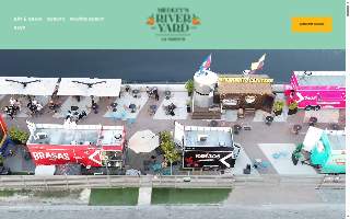 Medley's River Yard - Food Truck Park website