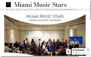 Miami Music Stars of The Hammocks website