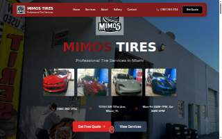 Mimos Tires website