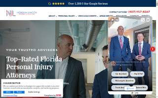 Norden Leacox Accident & Injury Law of The Villages website