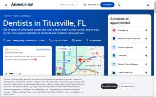 Aspen Dental - Titusville website