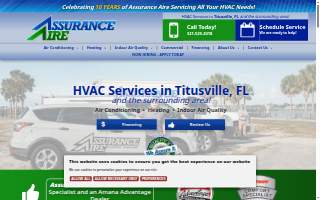 Assurance Aire website