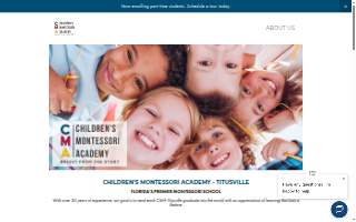 Children's Montessori Academy website