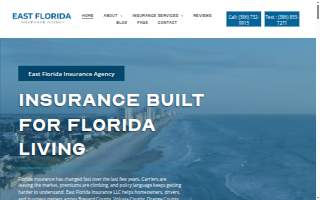 East Florida Insurance website