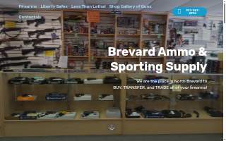 Gun Store, Brevard Ammo and Sporting Supply website