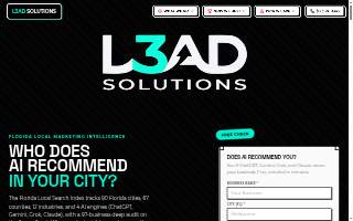 L3ad Solutions website