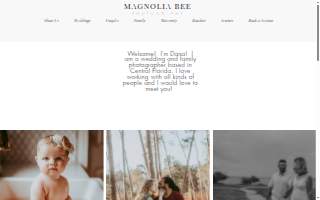 Magnolia Bee Photography website