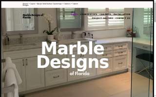 Marble Designs of Florida Inc website